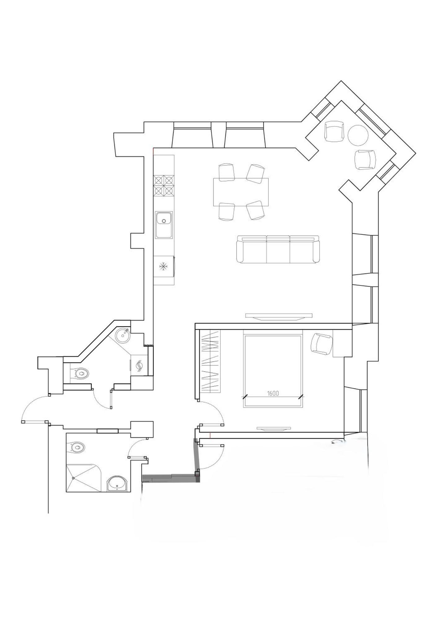 Scandi Group Apartaments Odessa Bilik gambar